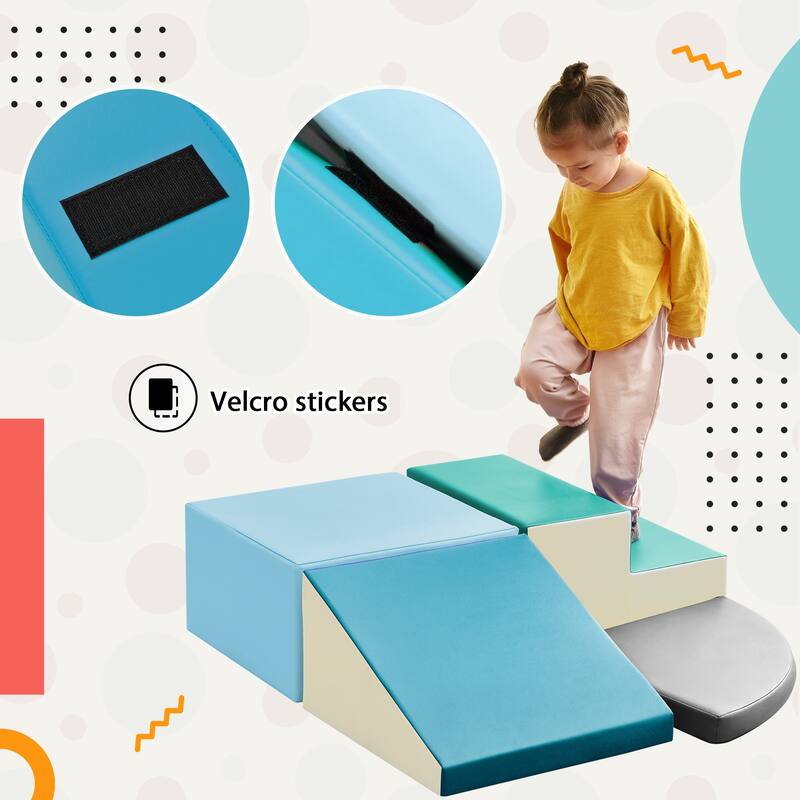 Soft Climb and Crawl Foam Playset,