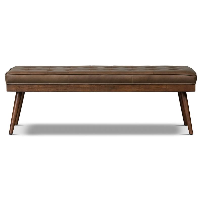 Poly & Bark Luca Bench - Full Grain Genuine Italian Leather