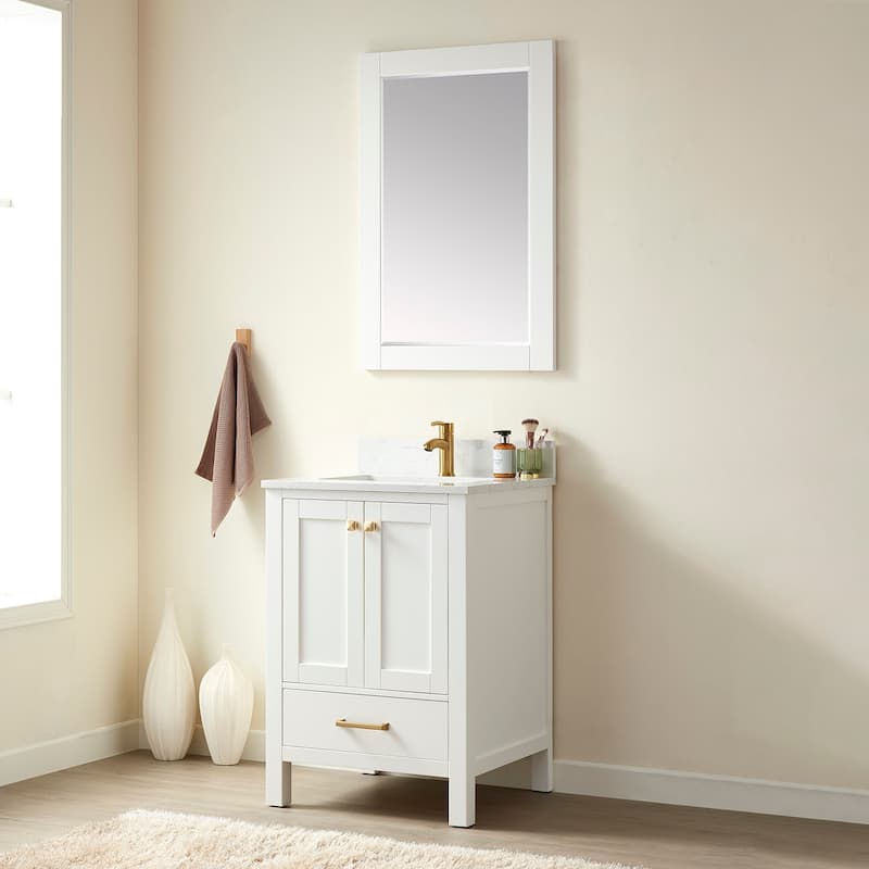 Miseno MV785024 Shannon 24" Free Standing Single Basin Vanity Set with