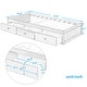 preview thumbnail 7 of 21, Merax Twin Platform Storage Bed with 3 Drawers