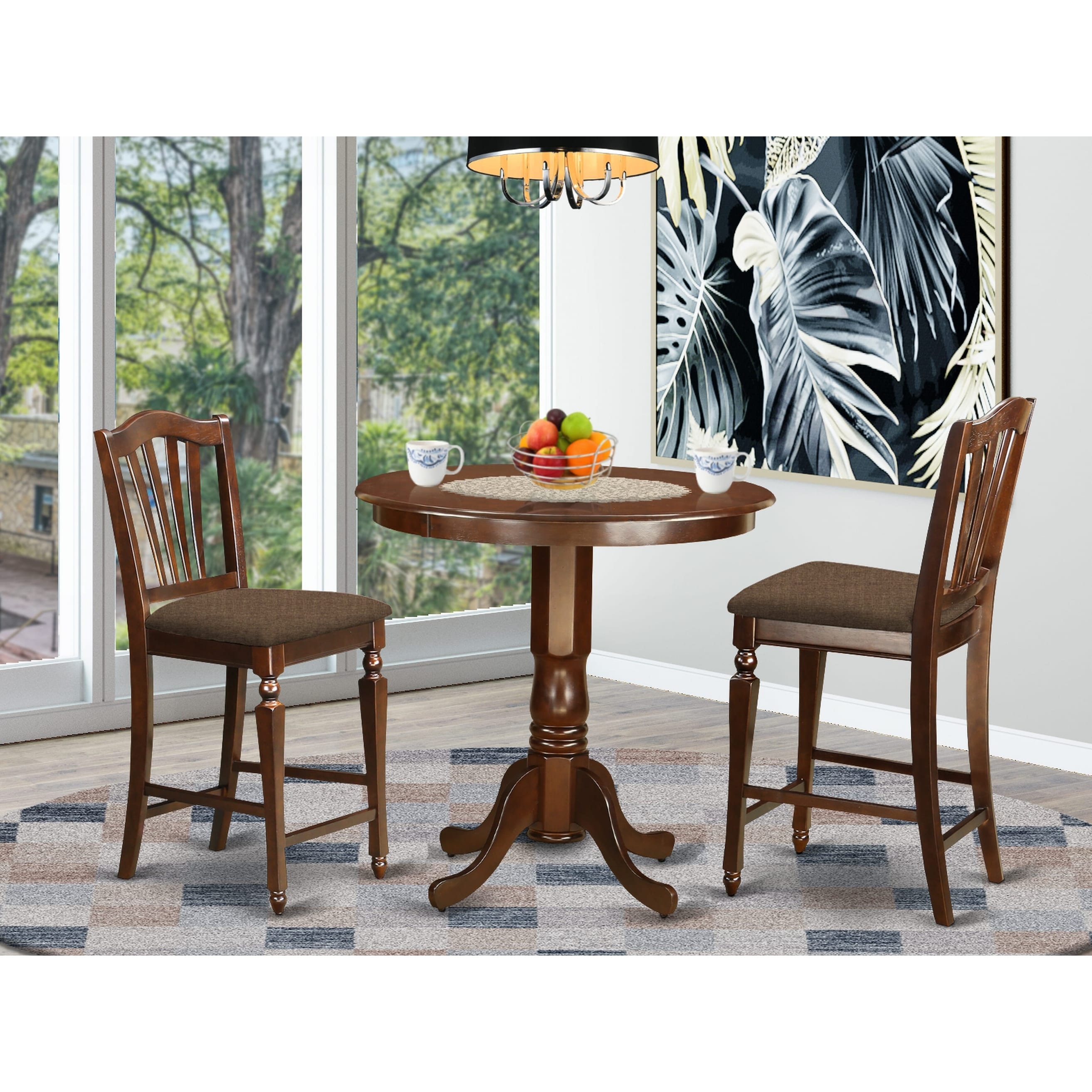Kitchen Pedestal 36 Round Kitchen Table And Chairs East West