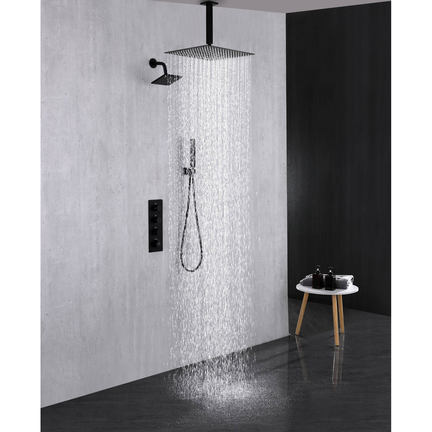 Double hotsell shower head
