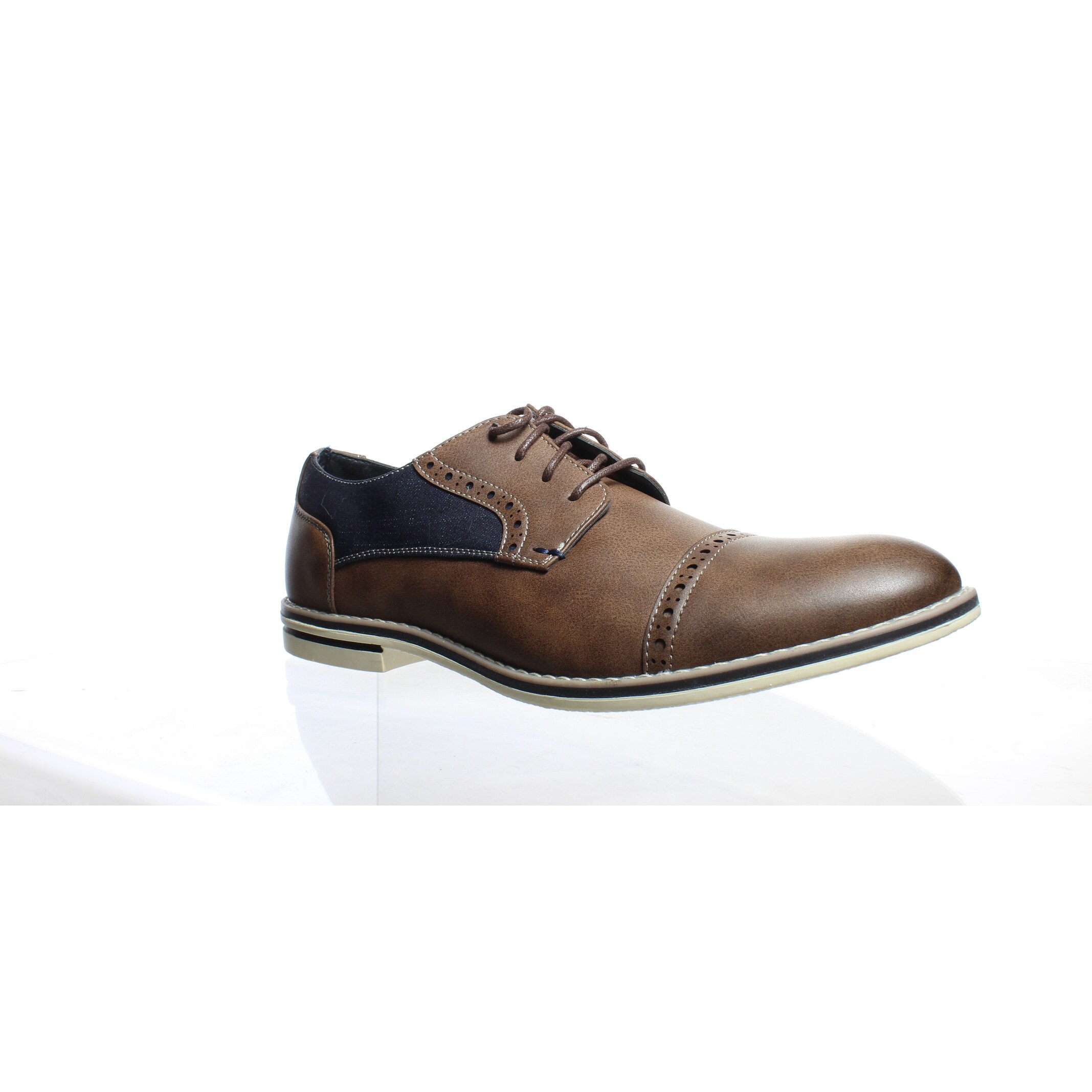 Shop Unlisted By Kenneth Cole Mens Ozzie Lace Up Brown Oxford