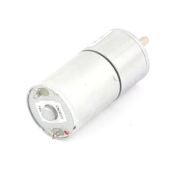 Shop Dc 24v 300rpm 4mm Shaft Dia Gear Box Speed Reducing Electric