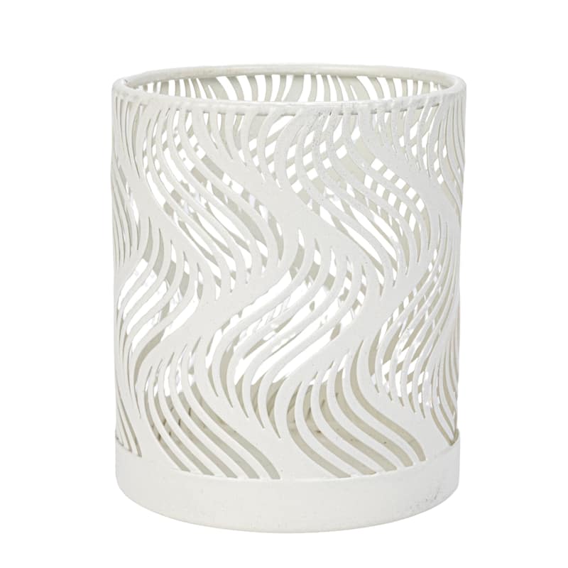 Yoga Figure and Glass Votive Candle Holder Set, Set of 8 - 12.6"L x 12.6"W x 10.3"H