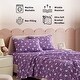 preview thumbnail 22 of 82, HLC.ME Printed Kids Bed Sheets - Patterned Bed Sheet Set - Wrinkle Resistant & Ultra Soft - For Mattresses up to 15 Inches Deep