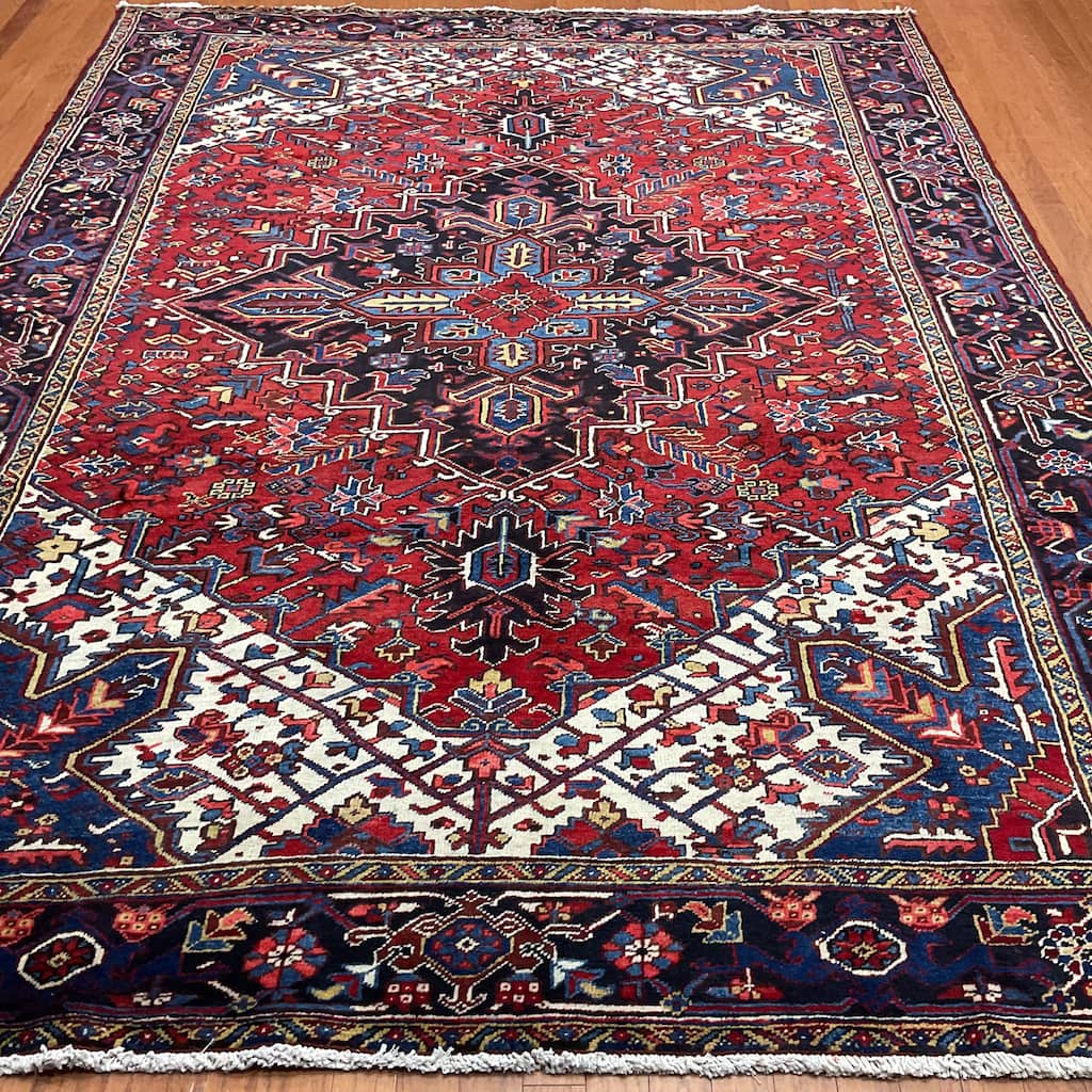 HERAT ORIENTAL Handmade Fine Heriz Rug - 8'3" x 11'7"