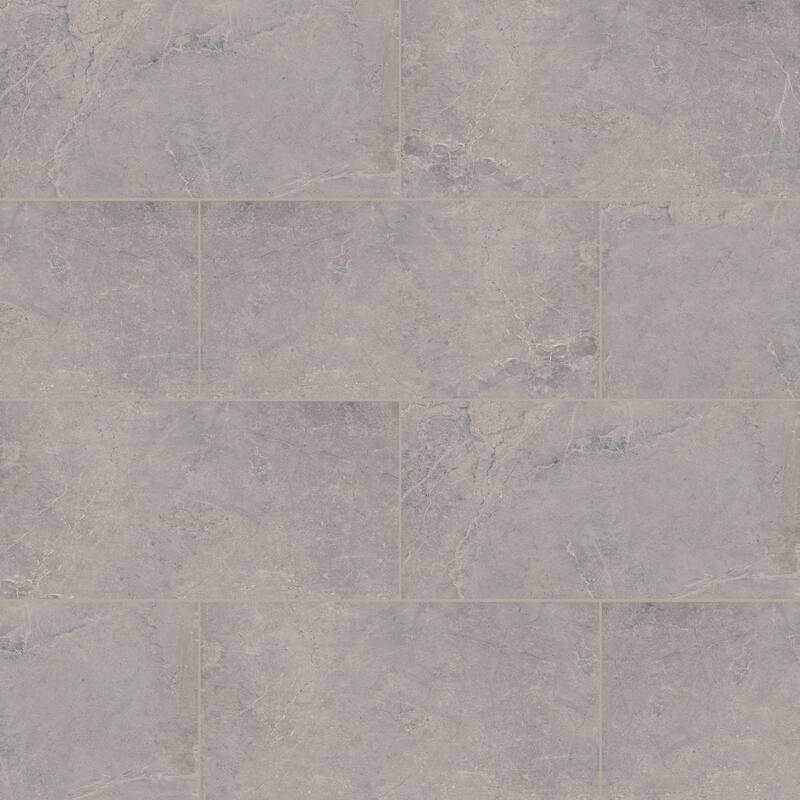 Ackland AKNPTMIR24X48M-CA Mirello - 24" x 48" Porcelain Floor and Wall - Pewter
