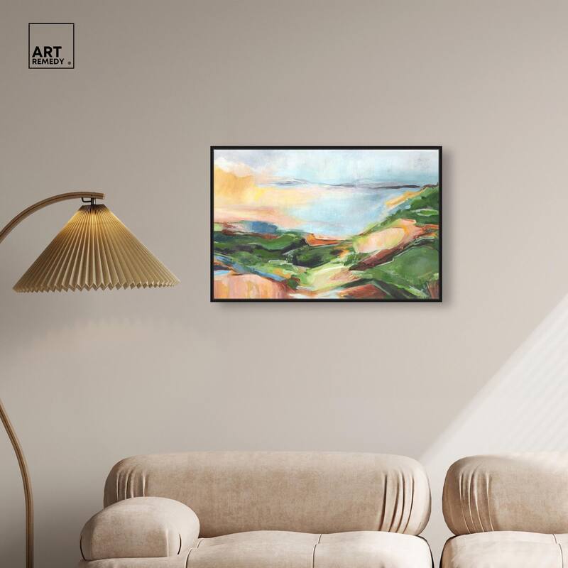 Abstract Landscape Canvas by Art Remedy