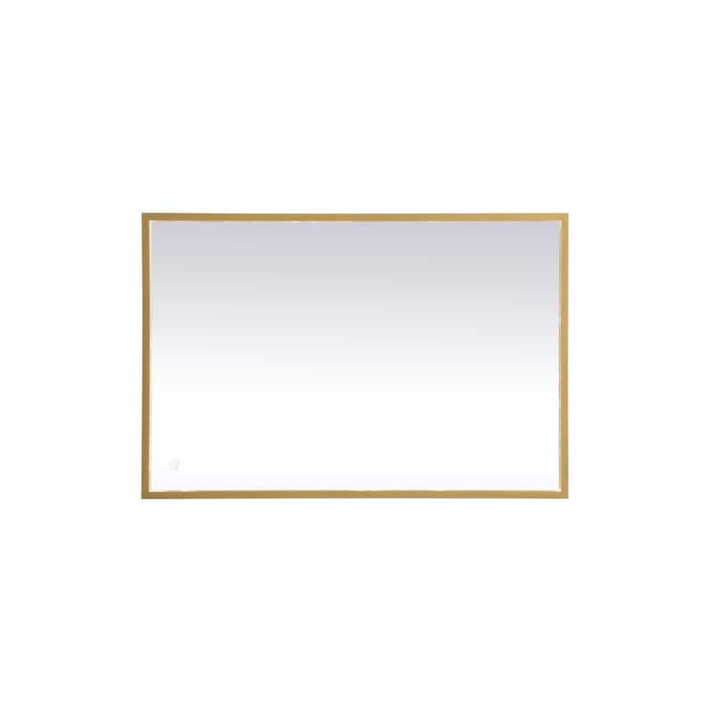 Indigo Home 24x36 inch LED mirror with adjustable color temperature