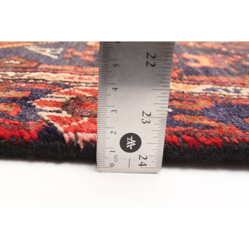 ECARPETGALLERY Hand-knotted Anadol Red Wool Rug - 3'9 x 6'1