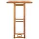 preview thumbnail 3 of 5, vidaXL Bistro Table 29.5"x29.5"x43.3" Solid Wood Acacia