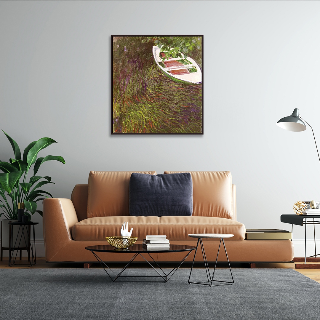 La Barque (The Row Boat) by Claude Giclee Print Oil Painting