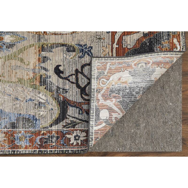 Melrose R39P2 Ikat Transitional Area Rug