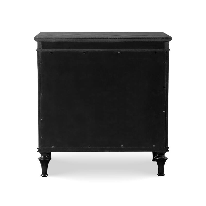 Furniture of America Seabliss Glam Solid Wood 3-Piece Bedroom Set