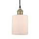 Option Black Antique Brass / Matte White