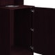 preview thumbnail 10 of 34, Commercial Grade Wooden Tray Top Trash Enclosure with Drop Hole