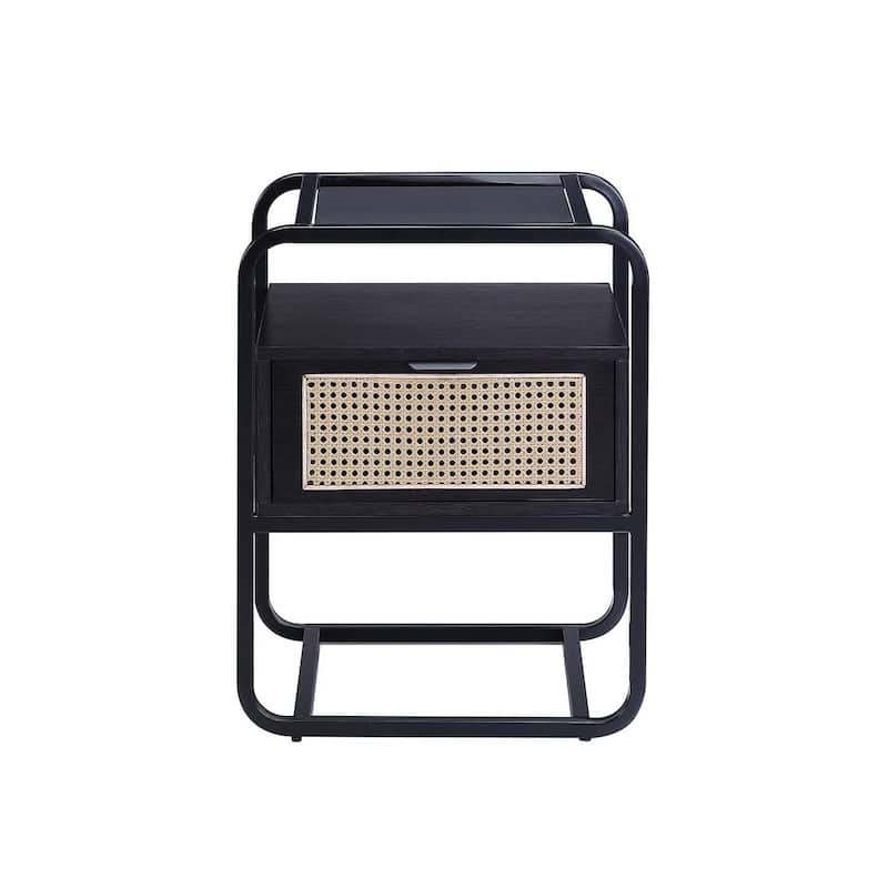 Metal Frame Accent Table