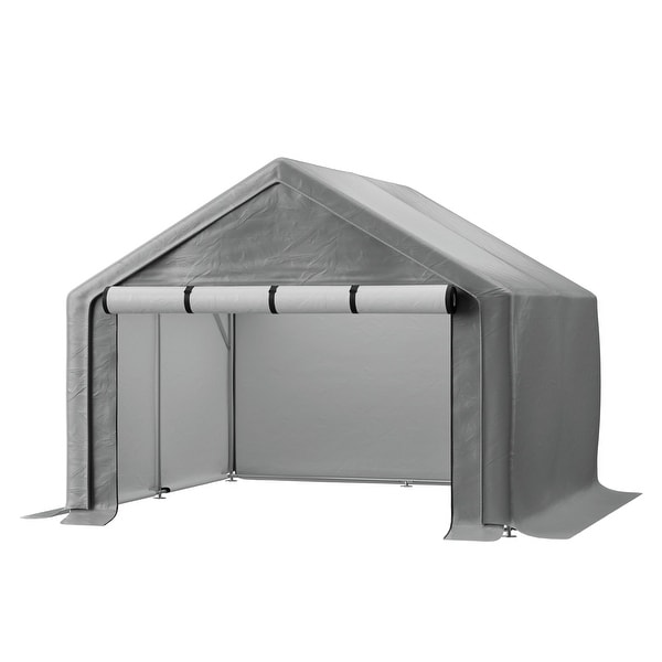 【絶品】 Portable Storage Zipper with Tent Storage Garage Shelter トップス
