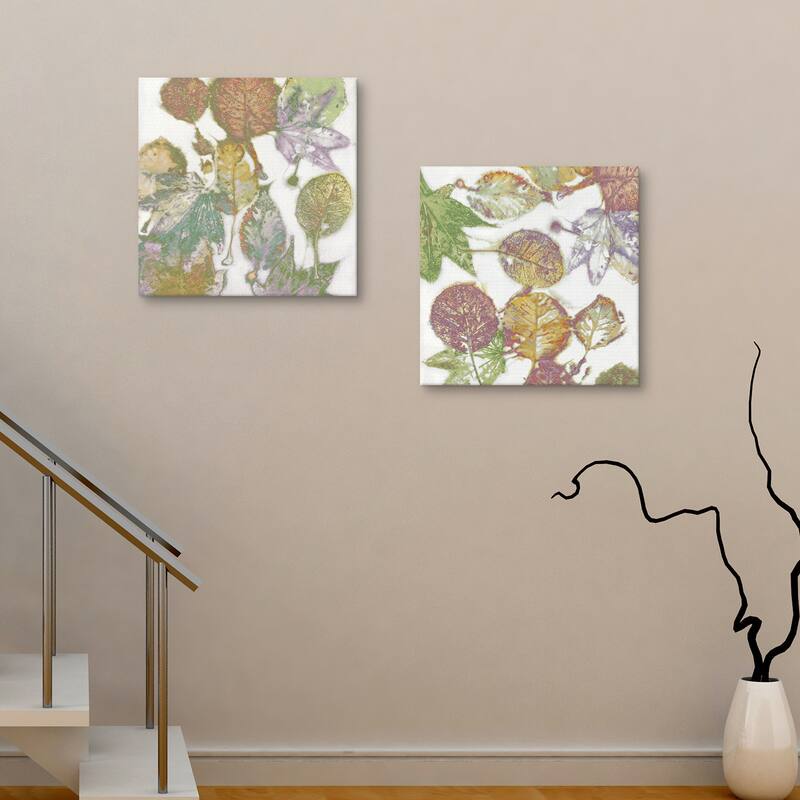 Multi Colored Nature I-II by Danielle Carson Canvas Art Prints