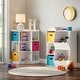 preview thumbnail 3 of 10, RiverRidge Kids Corner Playroom Cabinet with 6 Toy Storage Cubbies and 3 Angled Shelves