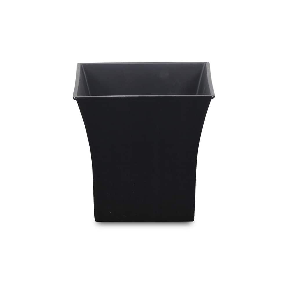 Stella 7.25 Inch Square Tapered Plastic Pot