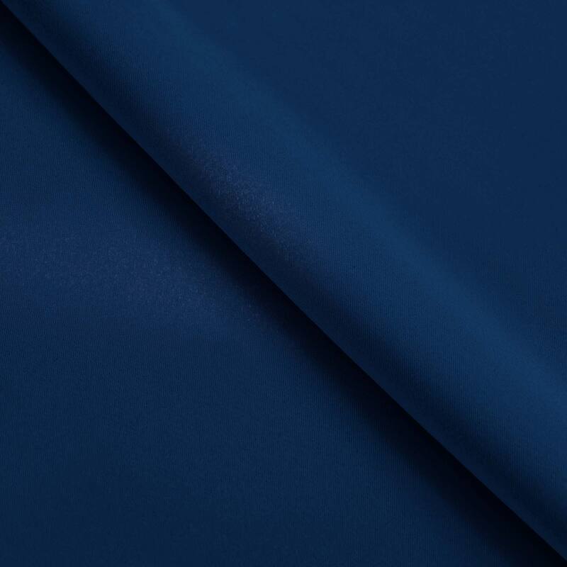 Superior Solid Machine Washable Room Darkening Blackout Curtains with Back Tabs, Set of 2