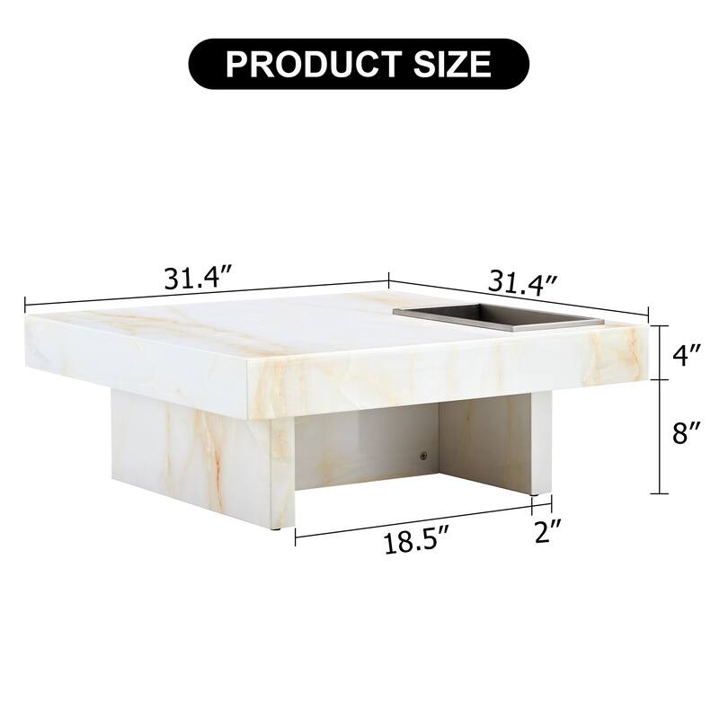 A modern and practical coffee table