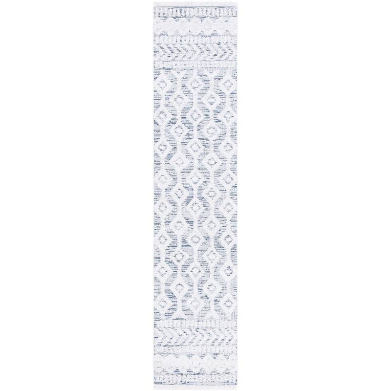 SAFAVIEH Augustine Vaili Moroccan Boho Fringe Rug
