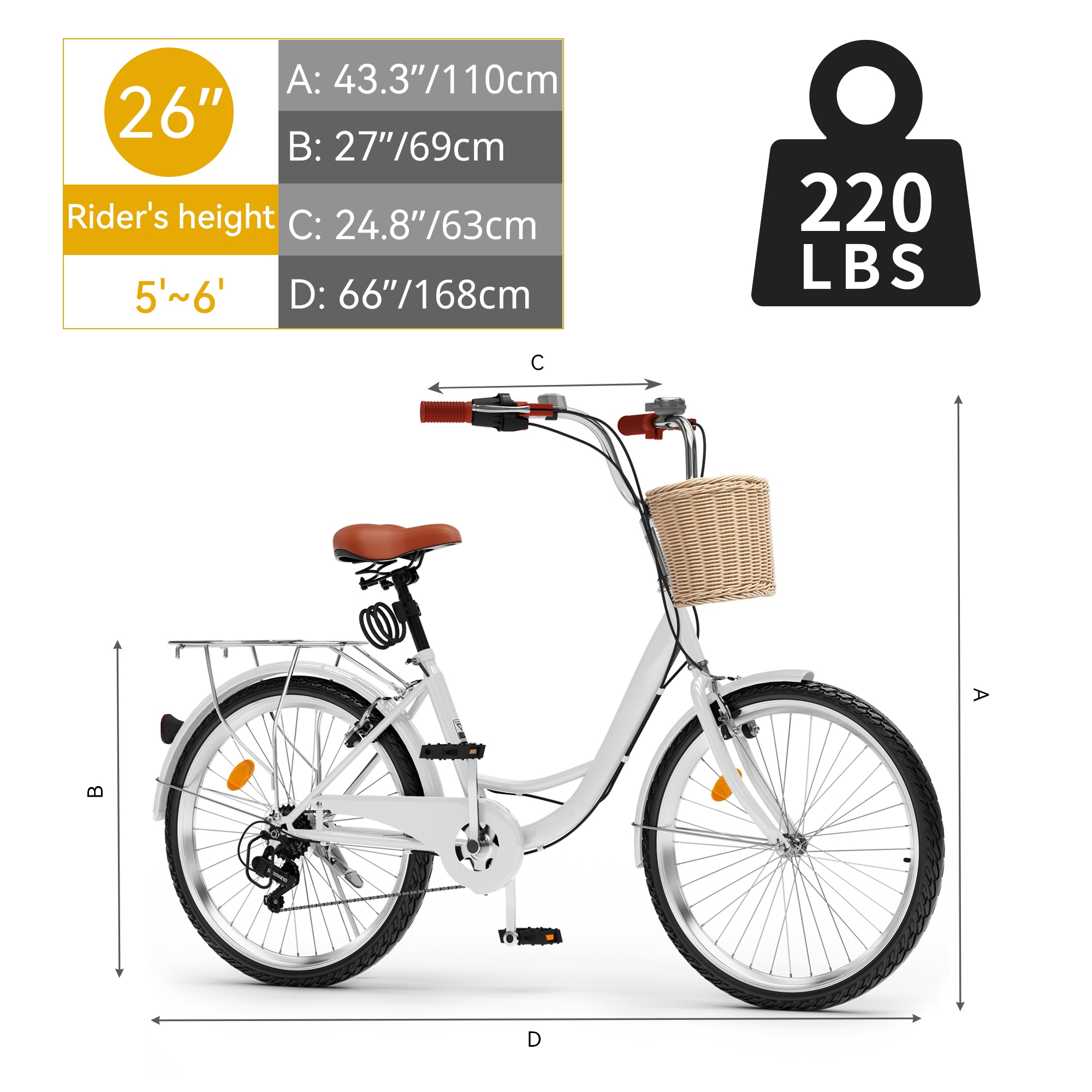 White beach bike new arrivals