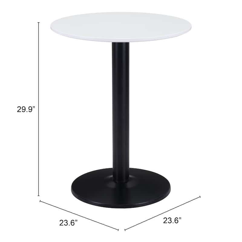Alto Bistro Table White & Black