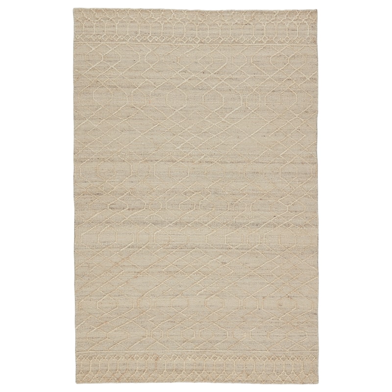 Algrove Natural Geometric Area Rug