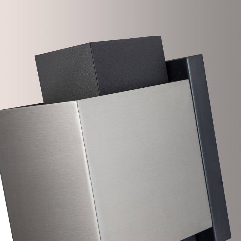 8-inch LED Outdoor Wall Sconce