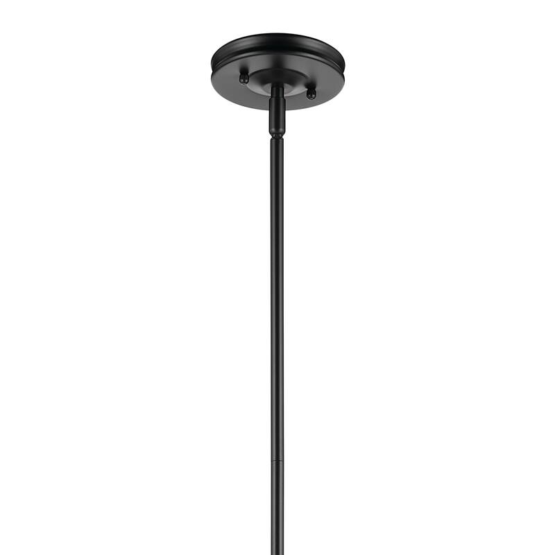 Kichler Lighting Laria 16 Inch 1 Light Pendant with Clear Glass in Black