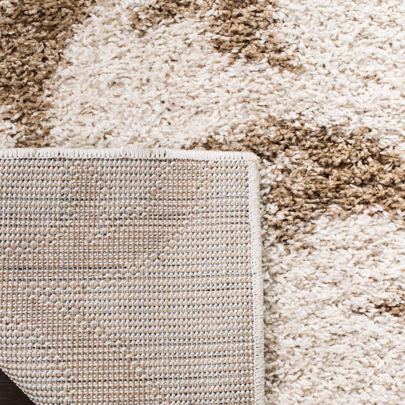 SAFAVIEH New Nadine Shag Grozda Scroll Rug