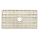 preview thumbnail 15 of 17, Premium White Fireclay Kitchen Sink for Home, Farmhouse (Grid & Strainer Included)