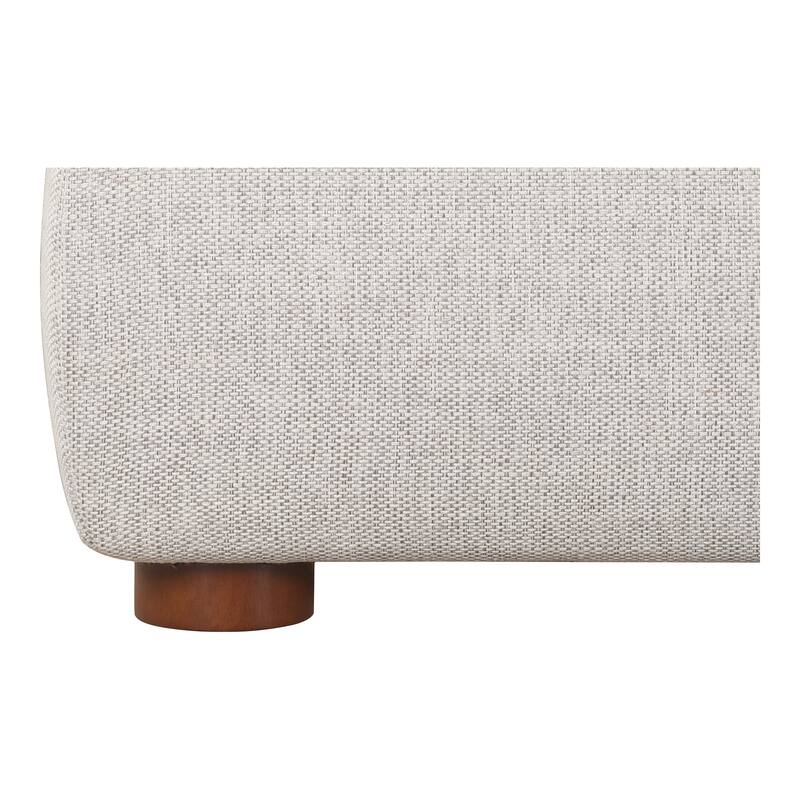 NADAAL STUDIOS Uriel Queen Bed, Solid Acacia Wood, Turned Detailing, Dark Brown