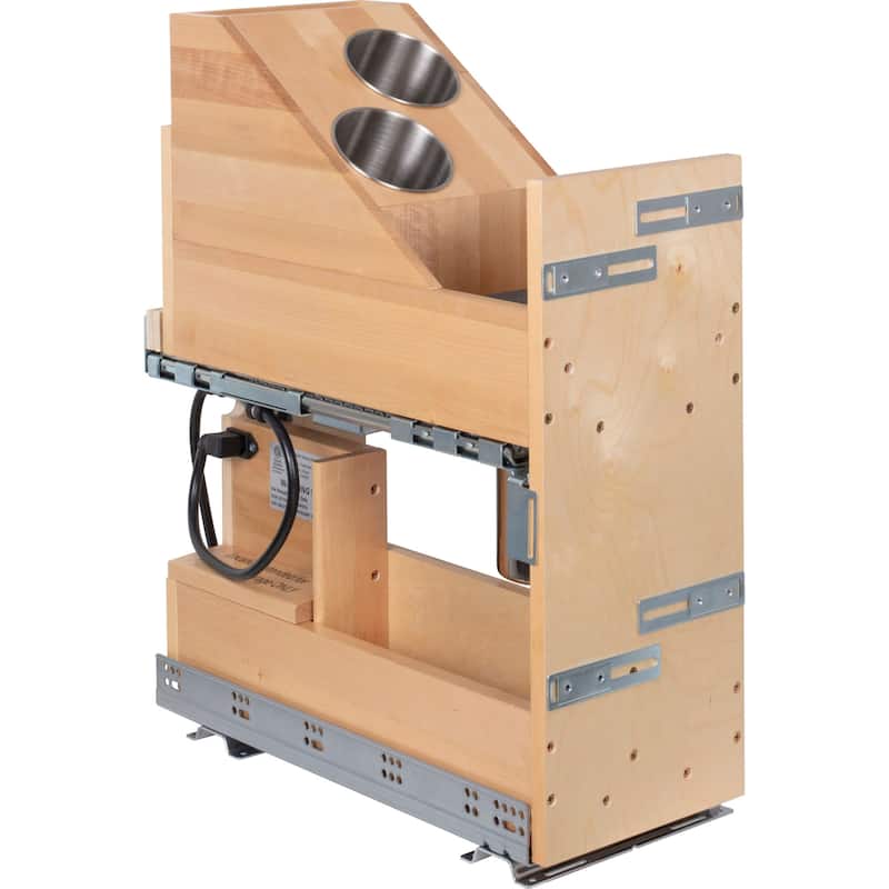Hardware Resources PVBPOF8 Powered Organizer 8" Wide Plug-In No Wiggle