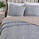 preview thumbnail 4 of 10, Stone Cottage Emilia Cotton Reversible Quilt Set