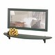 preview thumbnail 1 of 0, Renovators Supply Bathroom Shelves 43-3/4" Wide Bayberry Green Pine Bathroom Shelf