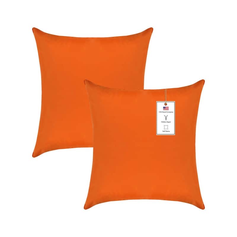 A1HC All-weather Waterproof Outdoor Throw Pillow Covers, Set of 2