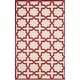 preview thumbnail 69 of 183, SAFAVIEH Handmade Cambridge Trudie Geometric Wool Rug 5' x 8' - Ivory/Rust - Rectangle