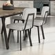 preview thumbnail 35 of 33, Amisco Clarkson Upholstered Dining Chair with Metal Legs