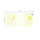 preview thumbnail 5 of 4, Walplus Glow Moon Stars Triangles Children Wall Sticker Nursery Decor