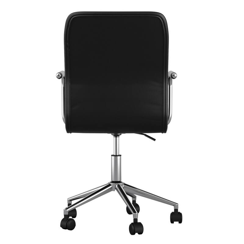 Martha Stewart Upholstered Swivel Office Chair