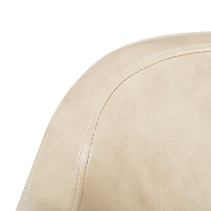 SAFAVIEH Drusilla Brown/ Black Accent Chair - 22.5" x 23.5" x 30" - 22Wx24Dx30H