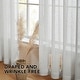 preview thumbnail 18 of 32, Deconovo Linen Sheer Curtains - Light Filtering Rod Pocket Drapes, 2 Panels