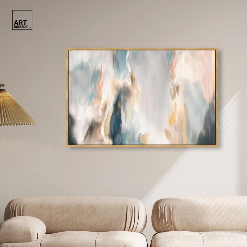 Gilded Gorge III Canvas by Art Remedy
