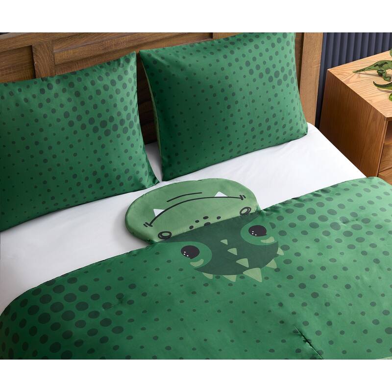 3D Animal Juvenile Comforter Set