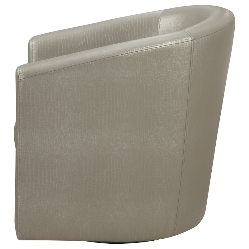 Turner Upholstered Barrel Back Swivel Chair